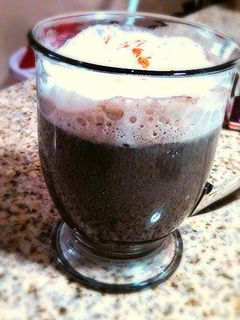 A picture of Spicy hot chocolate.