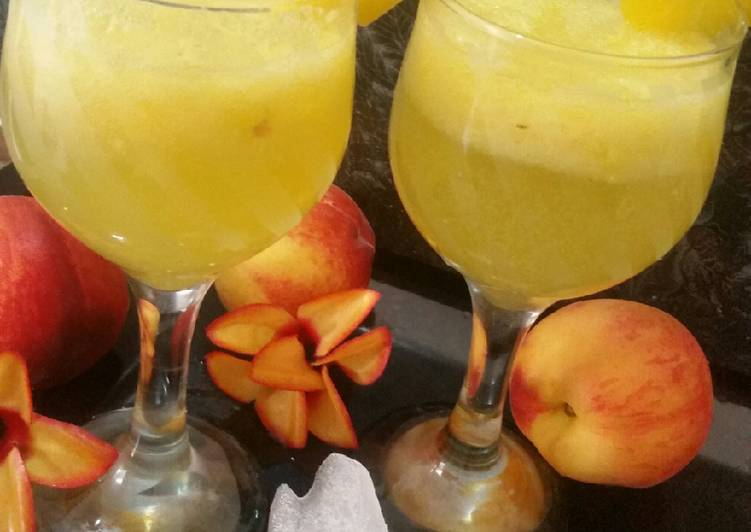 Easiest Way to Make Perfect Peach rani juice