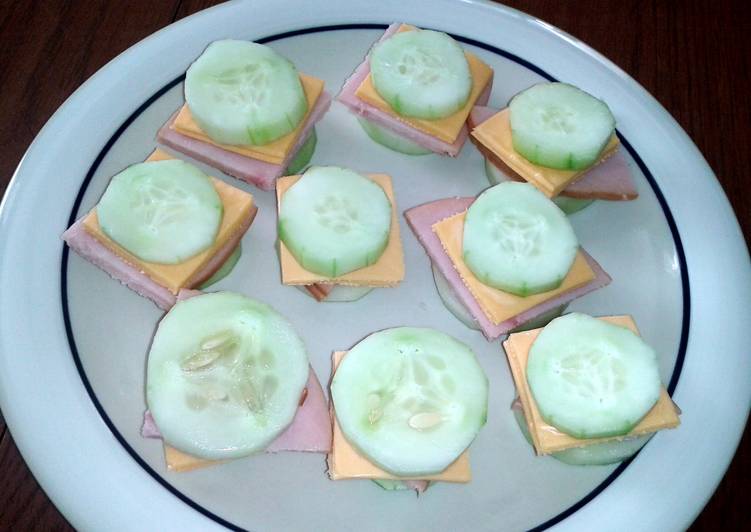 Steps to Make Ultimate cucumber sandwiches