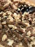 Fusilli al sugo di pesce bianco