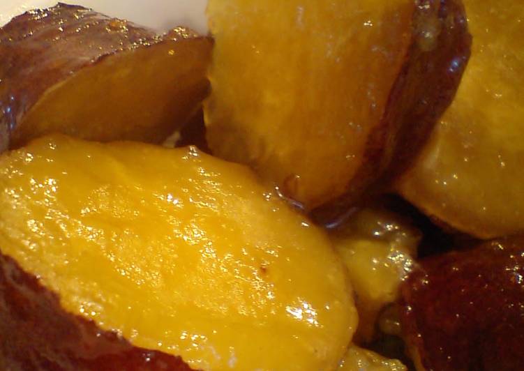 Simmered Sweet Potatoes