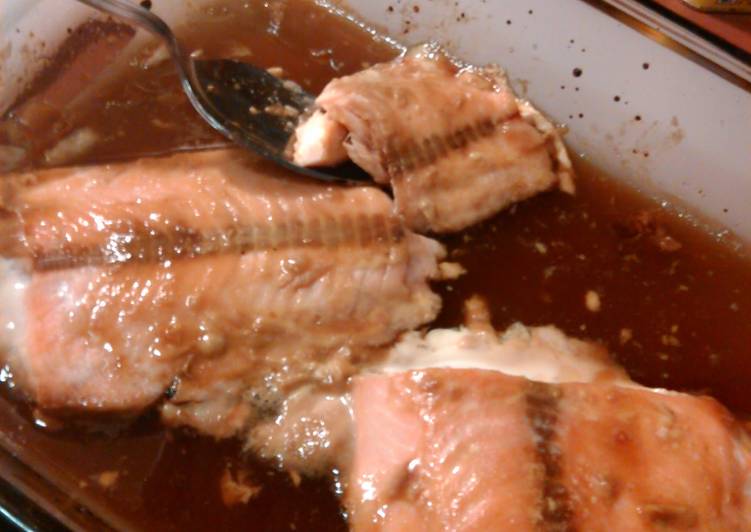 Easiest Way to Prepare Recipe of Mo&#39;s salmon