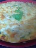 My Spinach and Mustard Omelette with Mozzarella 😍