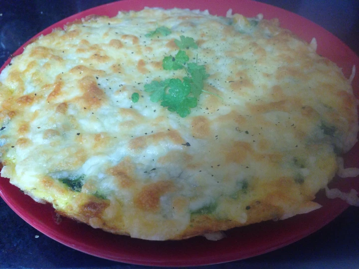 Recipe My Spinach and Mustard Omelette with Mozzarella π the Delicious You can take Joss in your mouth