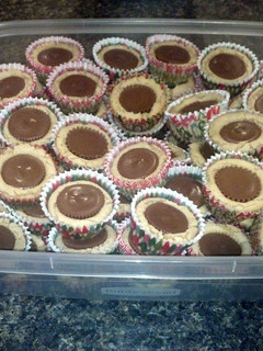 A picture of peanut butter cups.