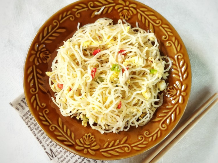 Standar Resep membuat Bihun Goreng Saus Tiram yang sedap