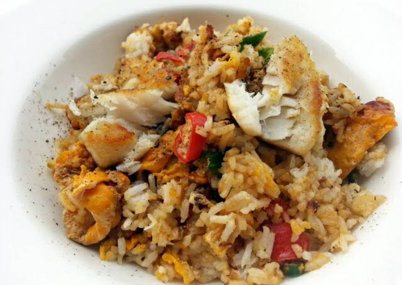 Fish Fried Rice