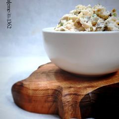 A picture of Persian-Style Olivier Salad (Iranian Chicken Salad).