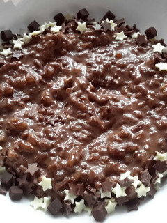 A picture of Sig's Chocolate Risotto.