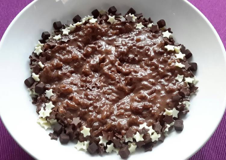 Steps to Prepare Speedy Sig’s Chocolate Risotto