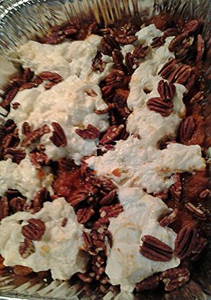 A picture of Baked yams.