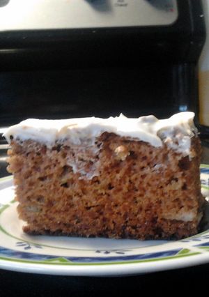 A picture of Apple Cake.