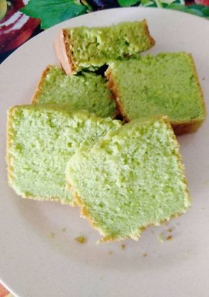 Foto resep Bolu pandan santan