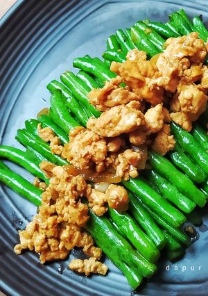 Foto resep Tumis Buncis Daging Giling Ayam