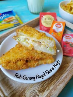 Foto resep Roti Goreng Rogut Sosis Keju #bandungrecook2_giacintapermana