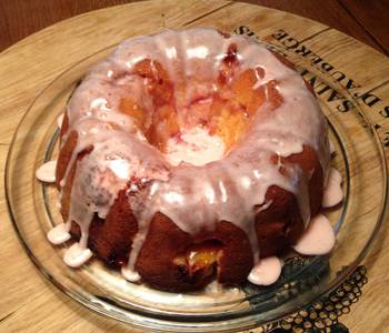 Latest Recipe Peaches And Cream Cheese Pound Cake Delicious Simple