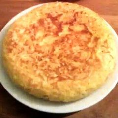 A picture of Tortilla De Patatas (Spanish Omelette).