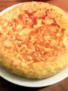 A picture of Tortilla De Patatas (Spanish Omelette).