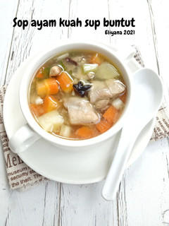 Foto resep Sop ayam kuah sup buntut