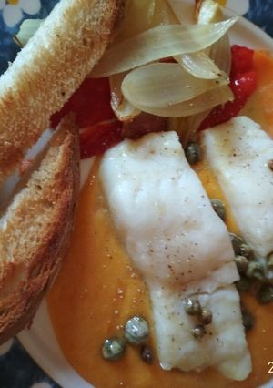Foto principal de Bacalao confitado sobre crema de boniato
