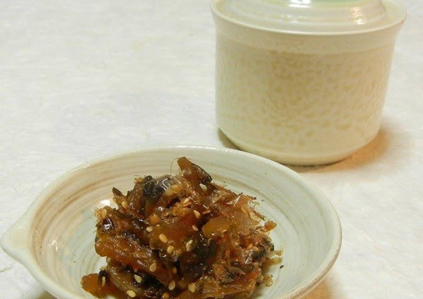 [Farmhouse Recipe] Goya Tsukudani (Salty-sweet Simmered Bitter Melon)
