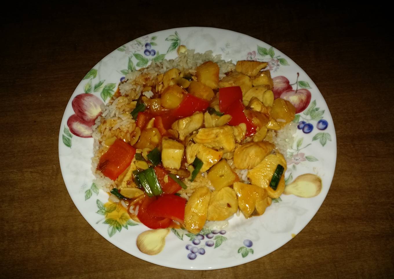 Stir-fry Polynesian Chicken