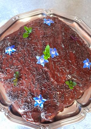 Foto de Bolo de cenoura e cobertura de chocolate