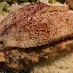 A picture of Crab Stuffed Tilapia.