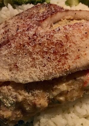 A picture of Crab Stuffed Tilapia.