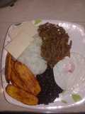 Pabellon Criollo"plato típico Venezolano"