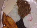 Pabellon Criollo"plato típico Venezolano"