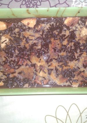 Foto resep Puding coklat biskuit