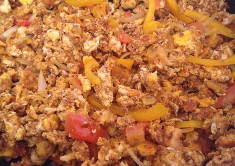 Steps to Make Homemade Chorizo with eggs