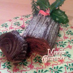 A picture of Vickys Christmas Yule Log, GF DF EF SF NF.