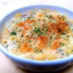 A picture of Easy and Delicious Macaroni Au Gratin.