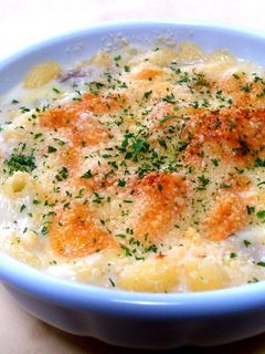A picture of Easy and Delicious Macaroni Au Gratin.