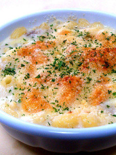 A picture of Easy and Delicious Macaroni Au Gratin.