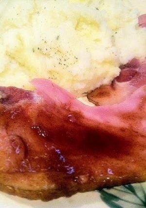 A picture of Turkey Ham And Potatoes.