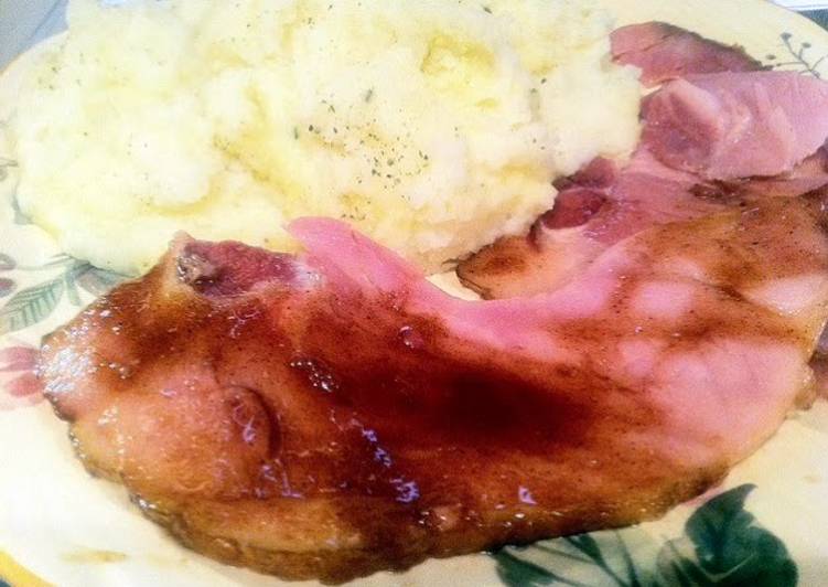 How to Prepare Speedy Turkey Ham And Potatoes