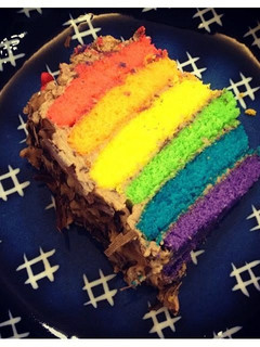 A picture of Rainbow Cake Recipe.