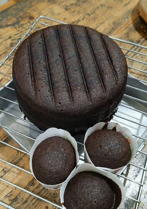 Foto resep Chocolate cake (kukus)