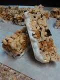 Blueberry Cherrio Cereal Bars