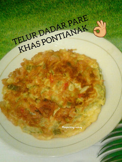 Foto resep Telur Dadar Pare Khas Pontianak