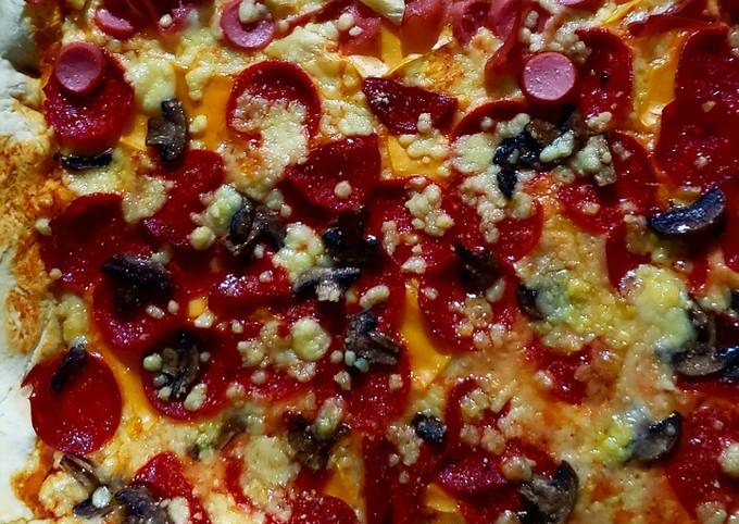 Pizza Receta de DANIEL MARTINEZ JUAREZ- Cookpad