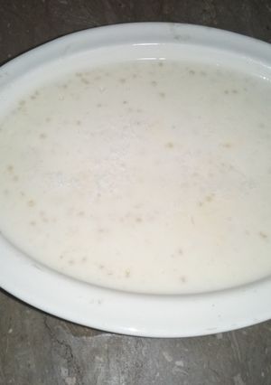 A picture of Sabotday ki kheer.