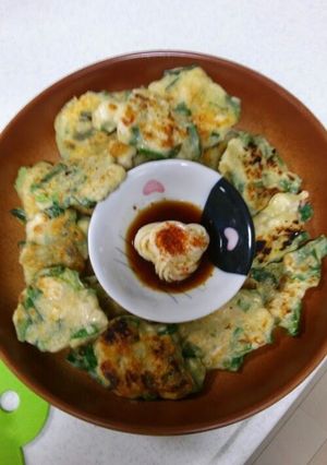 A picture of Easy Chinese Chive and Chicken Breast Fritters.