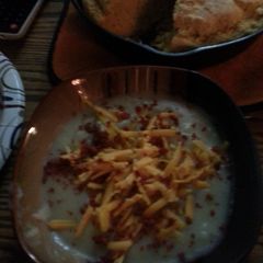 A picture of Potato soup by me.