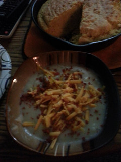 A picture of Potato soup by me.