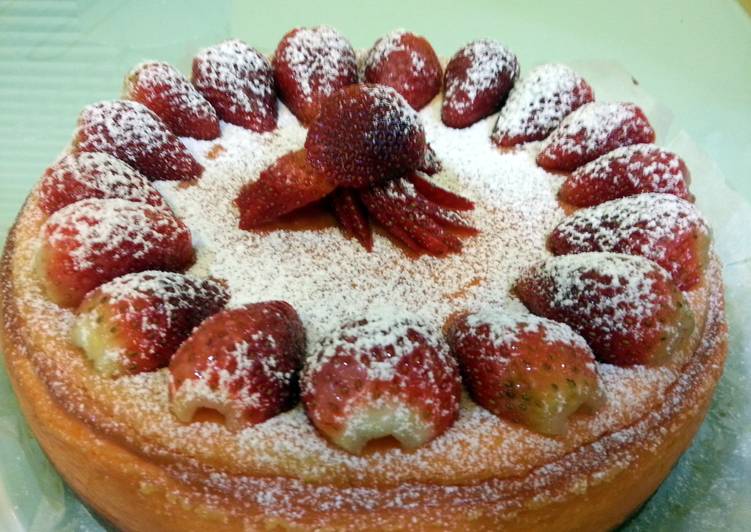 Step-by-Step Guide to Prepare Speedy Raspberry flavored cheesecake