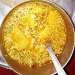 A picture of Aloo mater ki Sabji.
